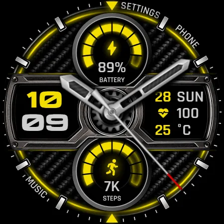 Phantom - Hybrid v4 watch face screenshot 15