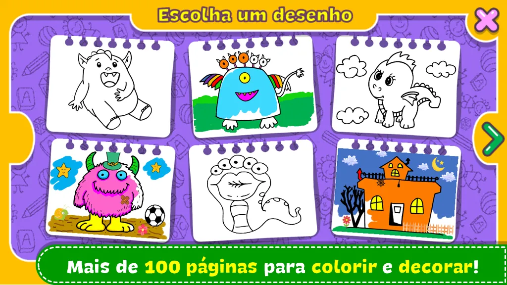 Livro colorir e jogos crianças screenshot 3