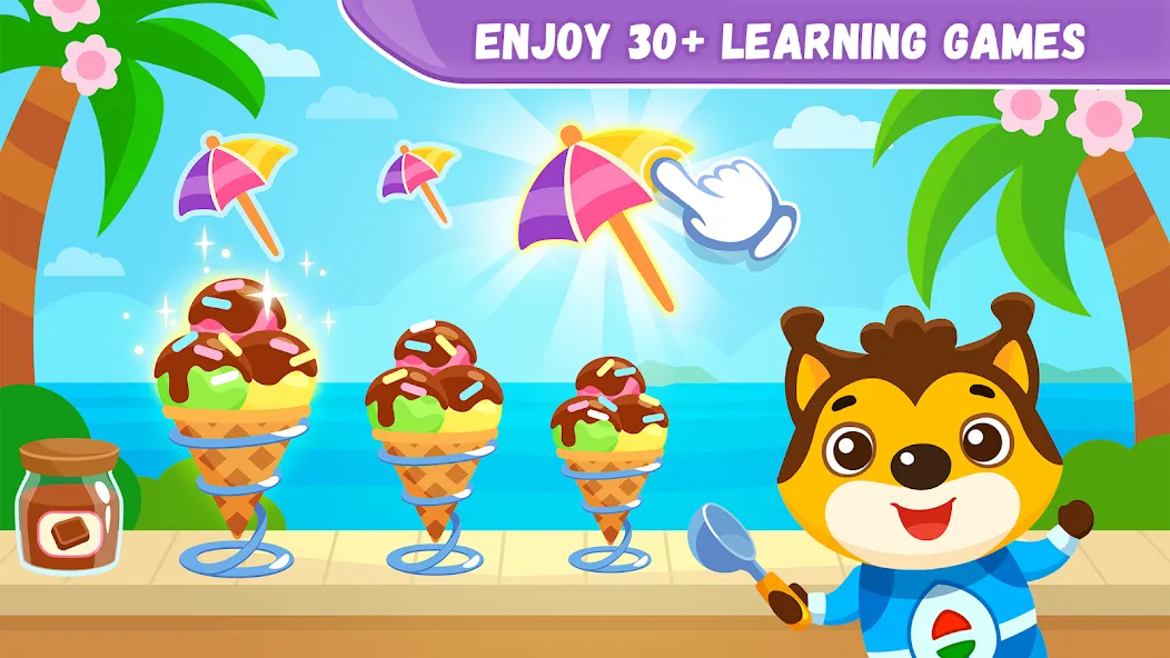 Educational games for kids 2-4 screenshot 1