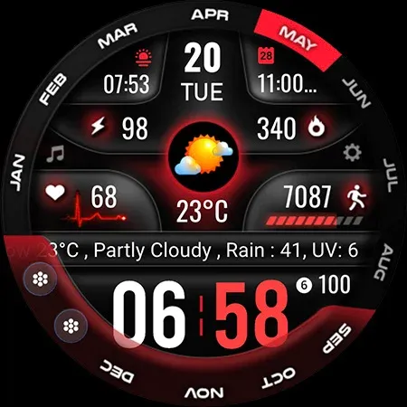 ML2U 230 Watch Face screenshot 29