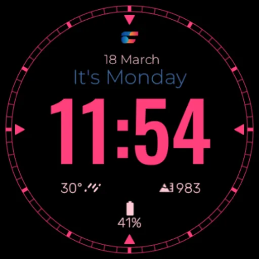 Commander: Digital Watch Face screenshot 24