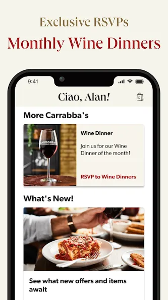 Carrabba's Italian Grill screenshot 3