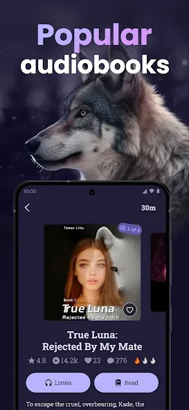 MoonLit - Werewolf Novels screenshot 2