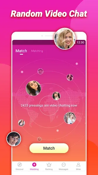 TopU - video chat online screenshot 1