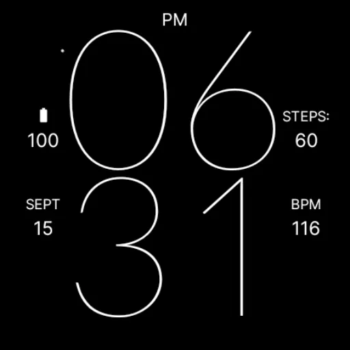 Super Light Watch Face screenshot 4