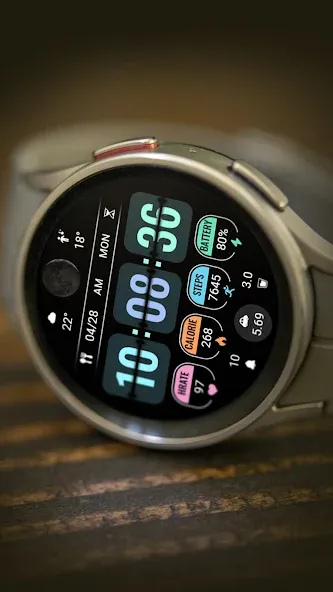 Page Flipping Data ZKin Watch screenshot 19