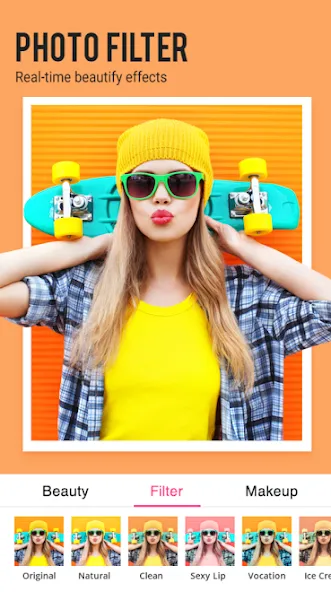 Schönheitskamera Selfie Filter screenshot 3