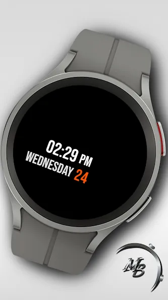 Digital Watch Face MB368 screenshot 6