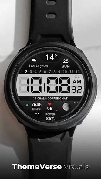 TVV Digital 2 Watch Face screenshot 1
