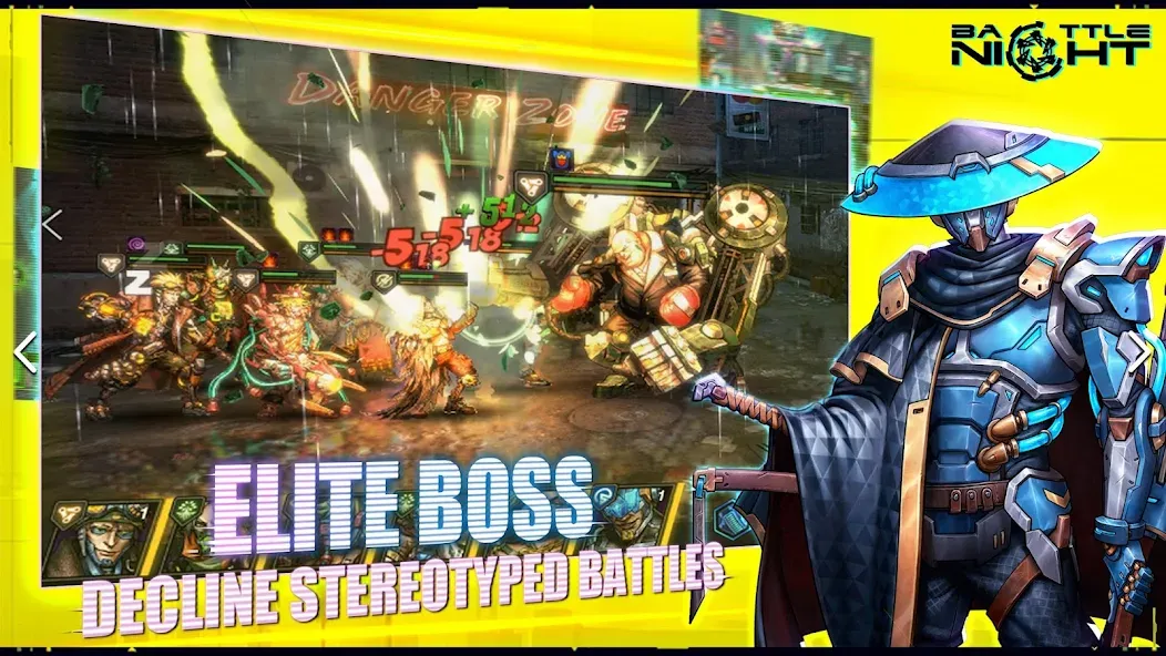 Battle Night: Cyberpunk RPG screenshot 2