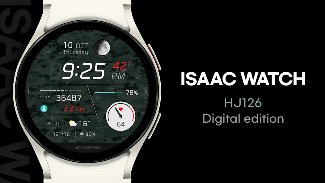 ISAAC WATCH HJ126 Digital screenshot 19