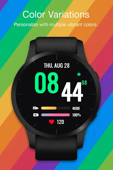 Vital Edge Premium WatchFace screenshot 5