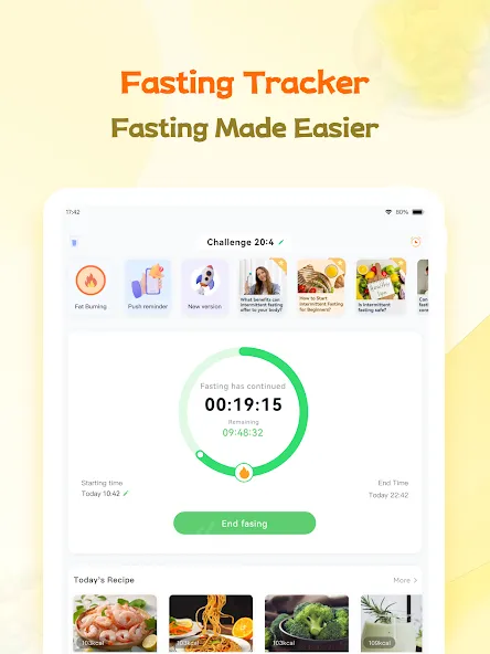 HitFast-Fasting tracker & Diet screenshot 9