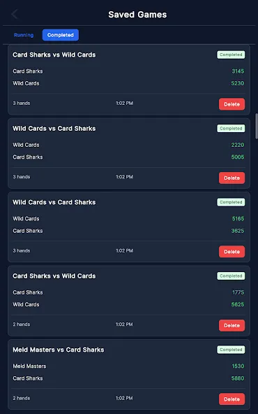 Canasta Score Pro - Ad Free screenshot 9