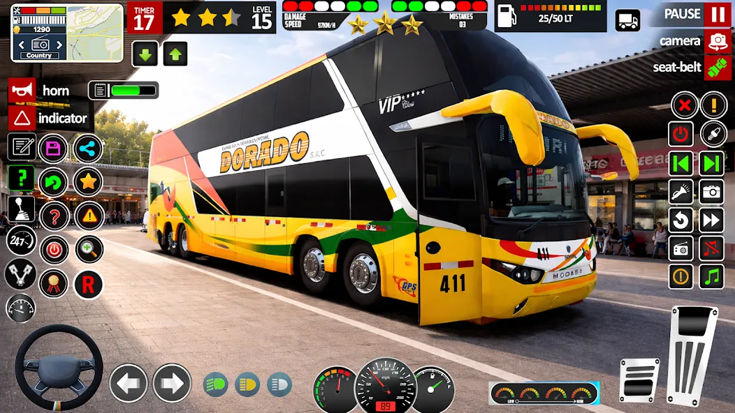 Offroad Coach Bus 3D screenshot 5