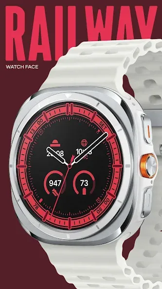 Railway Watch Face screenshot 2