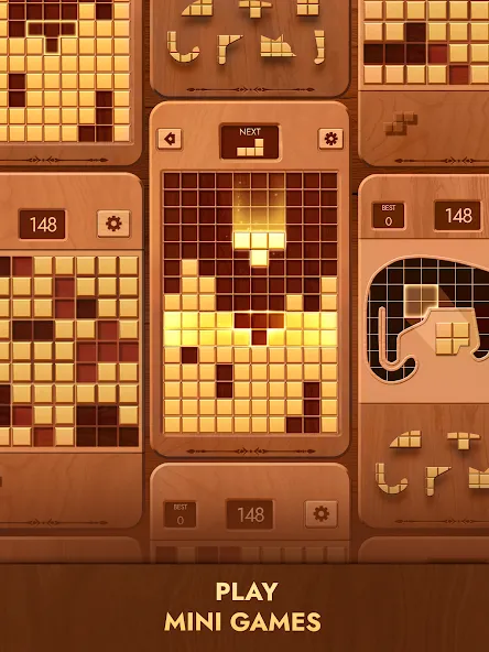 Woodoku - Wood Block Puzzle screenshot 9