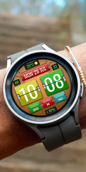 DIGI FLIPNOUR CTS35 Watch face screenshot 8