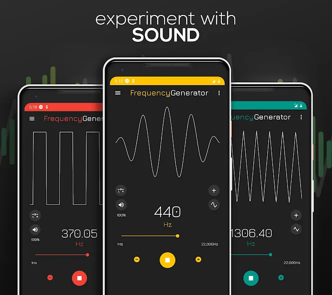Frequency Sound Generator screenshot 1