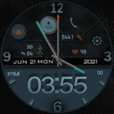W-Design WOS027 - Watch Face screenshot 7