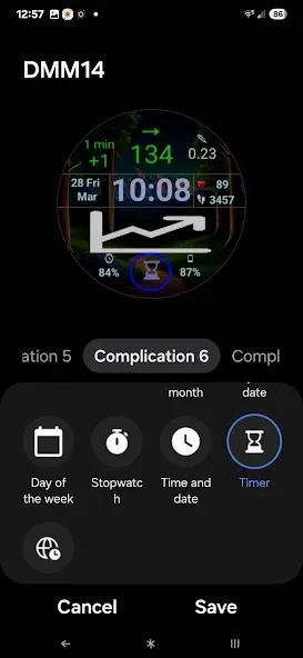 DMM14 Diabetic Watch Face screenshot 8