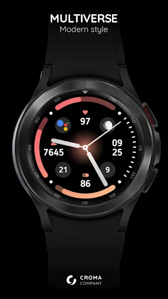 Multiverse Watch Fece Wear OS screenshot 1