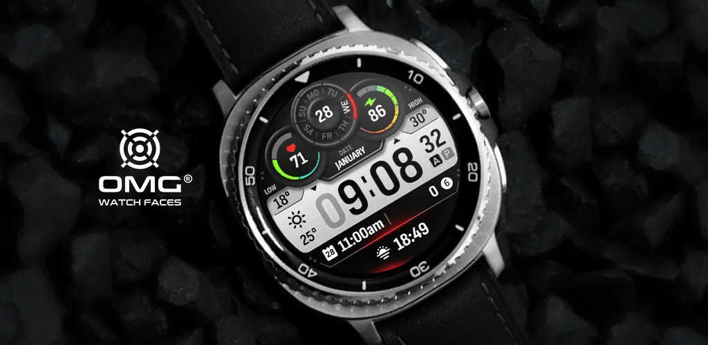 OMG 433 - Active Digital Watch screenshot 1