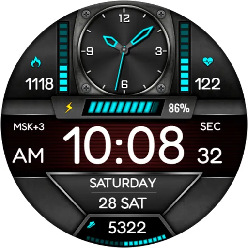 Sport KSOL URX100 Watch face screenshot 22