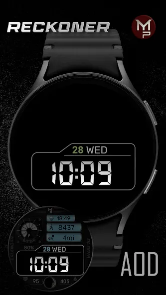 RECKONER - Digital watch face screenshot 8
