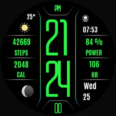 Simplex Digital Watch Face screenshot 35