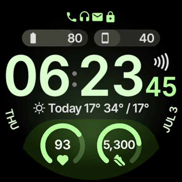 TrackMate Watch Face screenshot 15