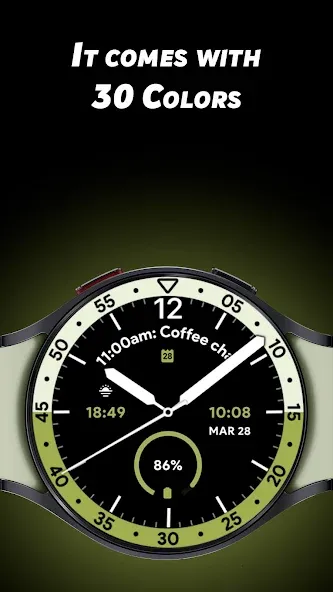 Horizon Analog 2 - Watch face screenshot 2
