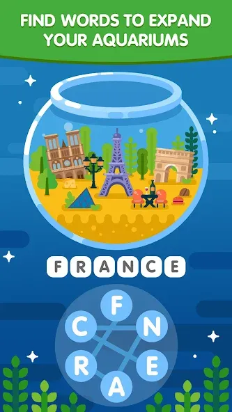Word Search Sea: Offline Games screenshot 2
