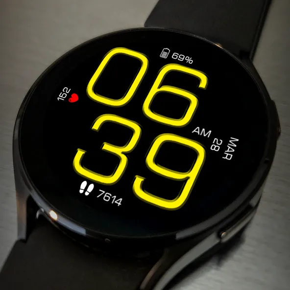 Key WF14 Digital Watch Face screenshot 4