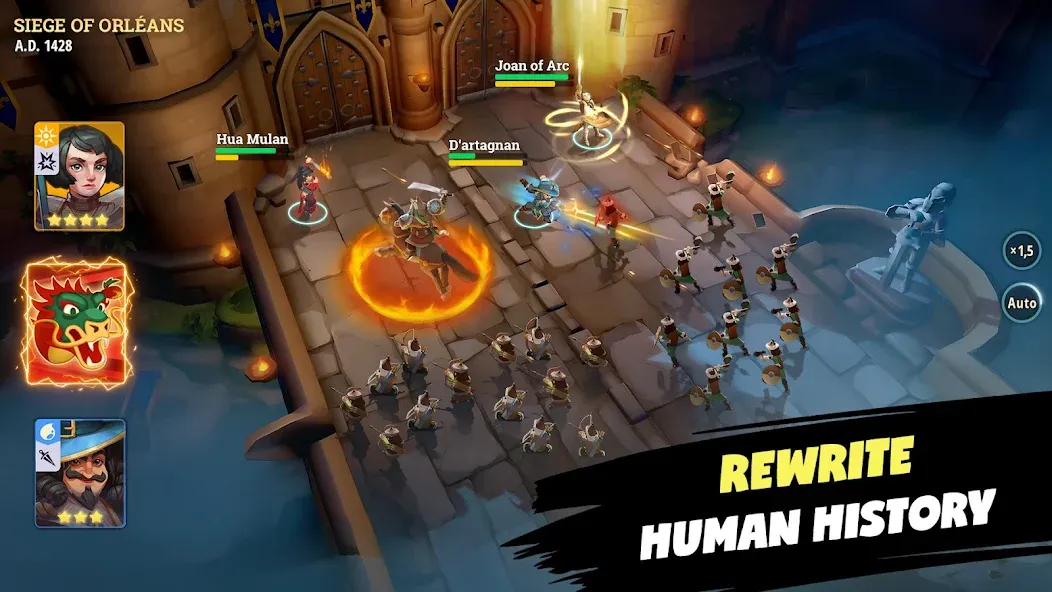 Heroes of History: Epic Empire screenshot 1