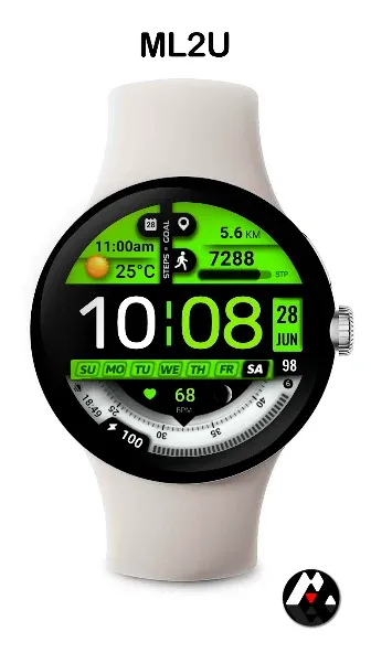 ML2U 278 Watch Face screenshot 3