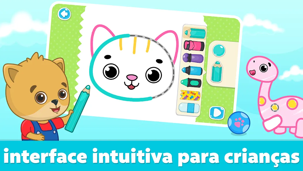 Jogos de colorir infantil screenshot 2
