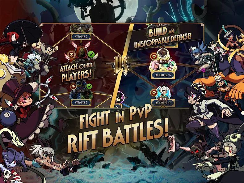 Skullgirls: Fighting RPG screenshot 10