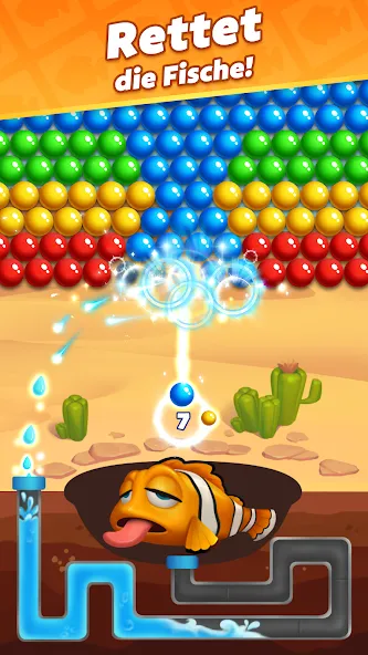 Bubble Shooter Ocean Pop screenshot 2