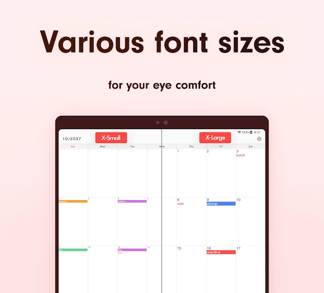 Simple Calendar - easy planner screenshot 21