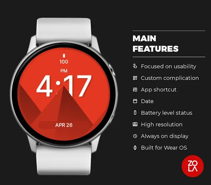 Mountain Ultra Watch Face screenshot 2