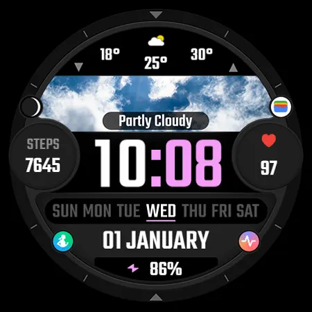 TVV Real Weather Watch Face screenshot 11
