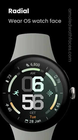 Radial Watch Face screenshot 2