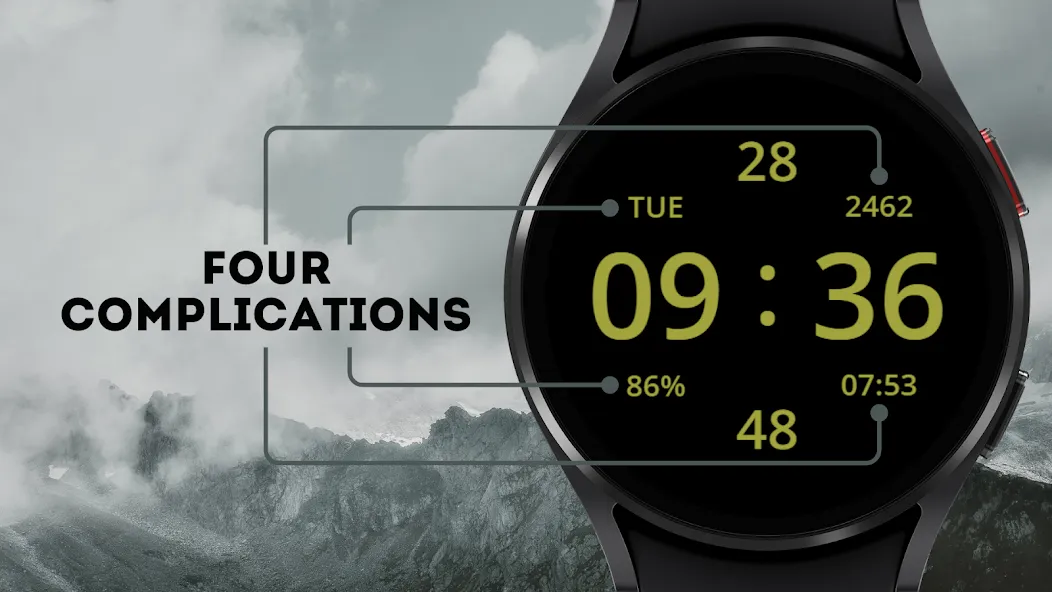 Less Is More - Watch Face screenshot 5