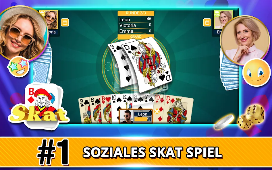 Skat, Backgammon, Mau Mau screenshot 18