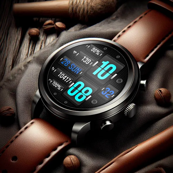 Digital FLIP WS16 Watch face screenshot 4