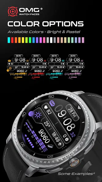 OMG 426 - Digital Watch Face screenshot 7