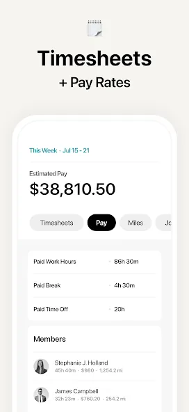 Atto - Time Clock & Scheduling screenshot 3