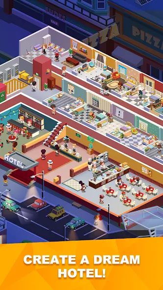 Sim Hotel Tycoon: Tycoon Games screenshot 1