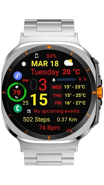 Informative Weather Day NTV578 screenshot 24